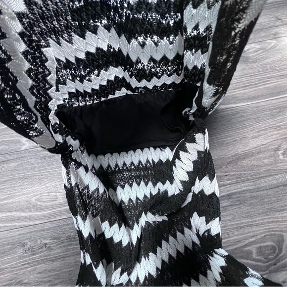 Beach Swim cover up Boho festival crochet maxi dress lined Spaghetti Strap Large - Picture 7 of 11